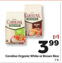 Weis Markets Carolina Organic White or Brown Rice offer