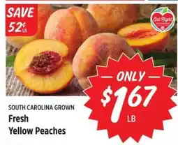 Rouses Fresh Yellow Peaches offer