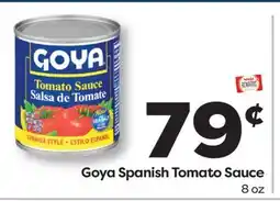 Weis Markets Goya Spanish Tomato Sauce offer