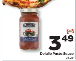 Weis Markets Delallo Pasta Sauce offer