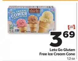 Weis Markets Let's Go Gluten Free Ice Cream Cone offer