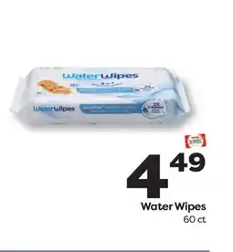 Weis Markets Water Wipes offer