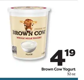Weis Markets Brown Cow Yogurt offer