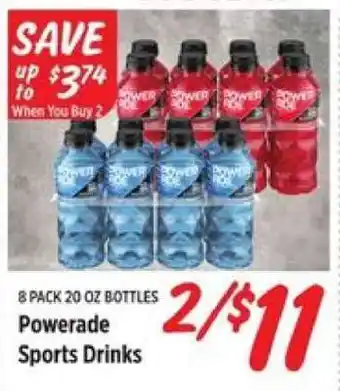 Rouses Powerade Sports Drinks offer