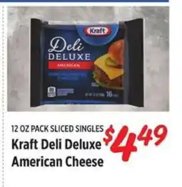 Rouses Kraft Deli Deluxe American Cheese offer