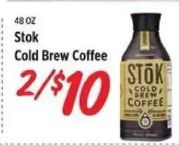 Rouses Stōk Cold Brew Coffee offer