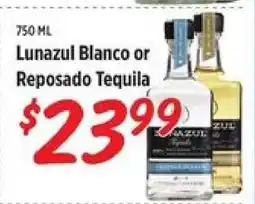 Rouses Lunazul Blanco or Reposado Tequila offer