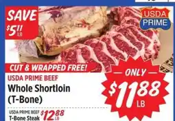 Rouses Whole Shortloin (T-Bone) offer