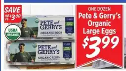 Rouses Pete & Gerry’s Organic Large Eggs offer
