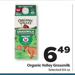 Weis Markets Organic Valley Grassmilk offer