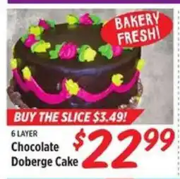 Rouses Chocolate Doberge Cake offer
