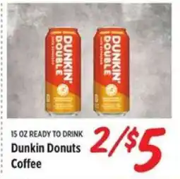Rouses Dunkin' Donuts Coffee offer