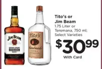 Tito's or Jim Beam