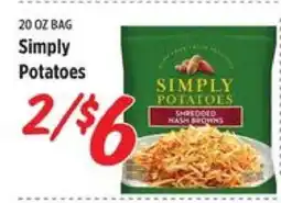 Rouses Simply Potatoes offer