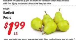 Rouses Bartlett Pears offer