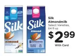 Pick'n Save Silk AlmondMilk offer