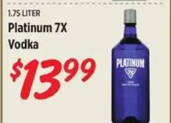 Rouses Platinum 7x Vodka offer