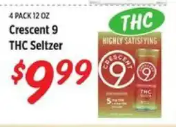 Rouses Crescent 9 THC Seltzer offer