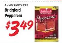 Rouses Bridgford Pepperoni offer