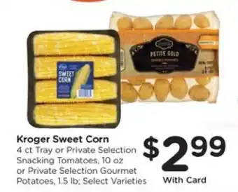 Pick'n Save Kroger Sweet Corn offer