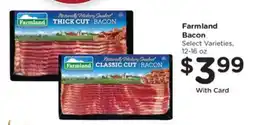 Pick'n Save Farmland Bacon offer