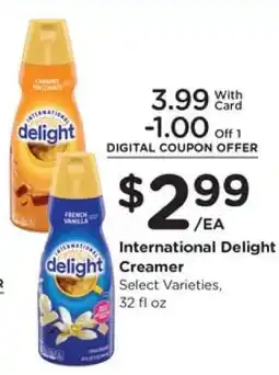 Pick'n Save International Delight Creamer offer