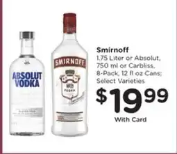 Pick'n Save Smirnoff offer