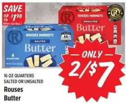 Rouses Rouses Butter offer
