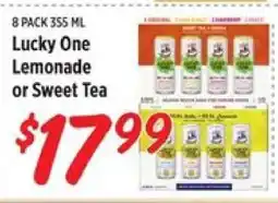 Rouses Lucky One Lemonade or Sweet Tea offer