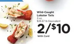 Pick'n Save Wild-Caught Lobster Tails offer