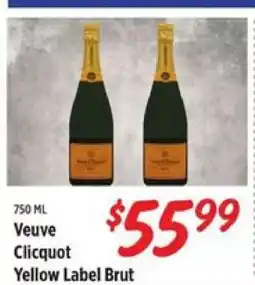Rouses Veuve Clicquot Yellow Label Brut offer