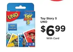 Pick'n Save Toy Story 5 UNO offer