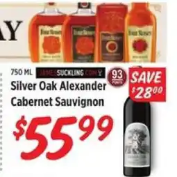 Rouses Silver Oak Alexander Cabernet Sauvignon offer