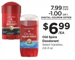 Pick'n Save Old Spice Deodorant offer