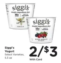 Pick'n Save Siggi's Yogurt offer