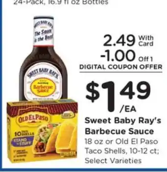 Pick'n Save Sweet Baby Ray's Barbecue Sauce offer