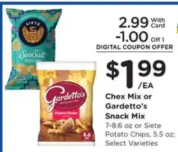 Pick'n Save Chex Mix or Gardetto's Snack Mix offer