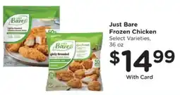 Pick'n Save Just Bare Frozen Chicken offer