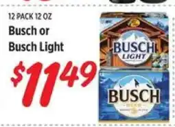 Rouses Busch or Busch Light offer