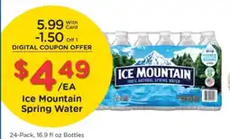 Pick'n Save Ice Mountain Spring Water offer