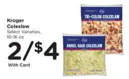 Pick'n Save Kroger Coleslaw offer