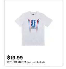 CVS FIFA licensed t-shirts offer