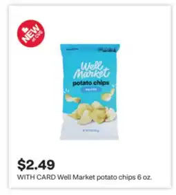 CVS Well Market potato chips 6 oz offer