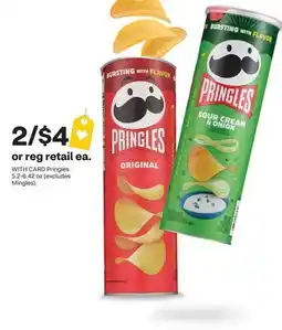 CVS Pringles 5.2-6.42 oz (excludes Mingles) offer