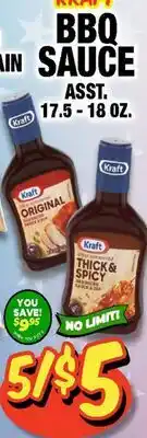 Western Beef KRAFT BBQ SAUCE offer