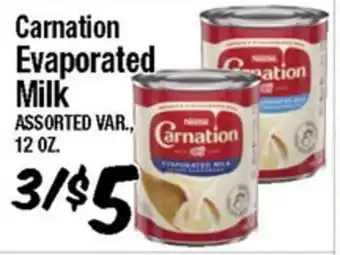 Western Beef Carnation Evaporated Milk offer