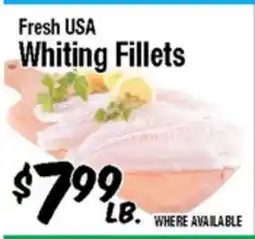 Western Beef Fresh USA Whiting Fillets offer