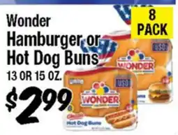 Western Beef Wonder Hamburger or Hot Dog Buns offer