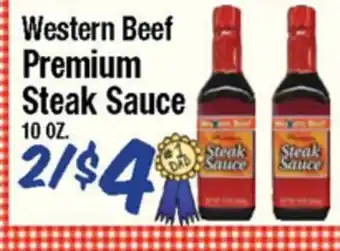 Western Beef Western Beef Premium Steak Sauce offer