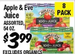 Western Beef Apple & Eve Juice offer